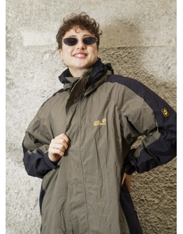 Vintage unisex αδιάβροχο μπουφάν Jack Wolfskin XL