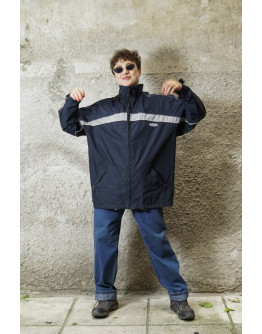 Vintage unisex αδιάβροχο μπουφάν L