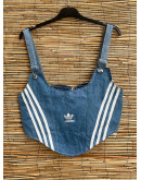 Vintage reworked denim top 