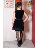 Vintage velvet dress S