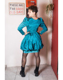 Vintage σατέν φόρεμα S