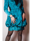 Vintage σατέν φόρεμα S