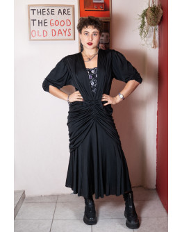 Vintage 80's dress M-L