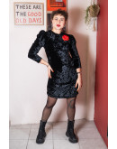 Vintage velvet dress S