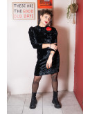 Vintage velvet dress S