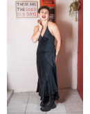 Vintage silk dress M