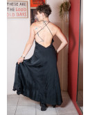 Vintage silk dress M