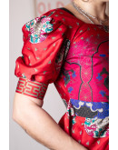 Vintage εμπριμέ φόρεμα S