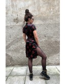 Vintage μεταξωτό Qipao φόρεμα S