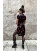 Vintage μεταξωτό Qipao φόρεμα S