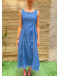 Vintage denim φόρεμα midi S-M