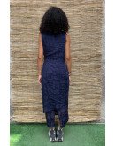 Vintage maxi dress with embroidery XL