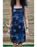 Vintage mini floral dress M