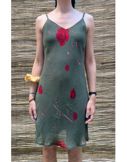 Vintage mini floral dress S