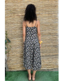 Vintage midi floral dress M