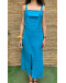 Vintage light blue dress maxi M