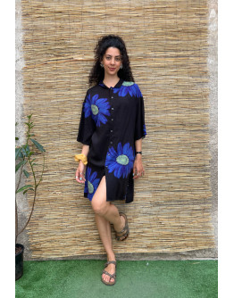 Vintage mini floral dress 
