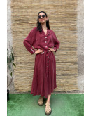 Vintage dress maxi XL