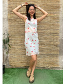Vintage mini floral dress S-M