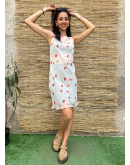 Vintage mini floral dress S-M