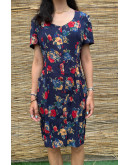 Vintage mini floral dress M