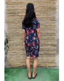Vintage mini floral dress M