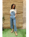 Vintage denim dungaree S