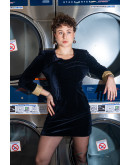 Vintage velvet dress M