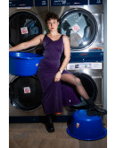 Vintage φόρεμα maxi S