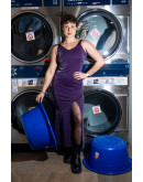 Vintage φόρεμα maxi S