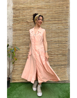 Vintage φόρεμα maxi XL
