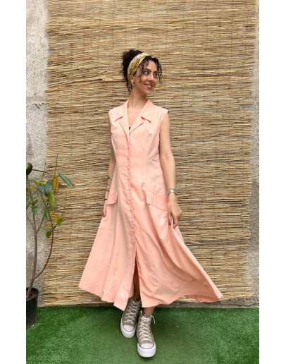 Vintage φόρεμα maxi XL