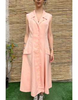 Vintage φόρεμα maxi XL