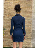 Vintage denim φόρεμα mini S