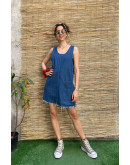 Vintage denim φόρεμα mini L