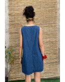 Vintage denim φόρεμα mini L