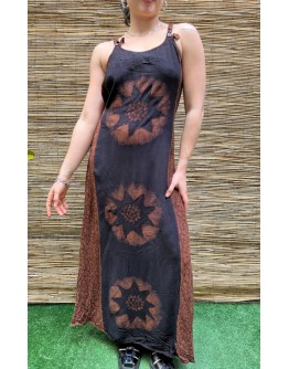 Vintage έθνικ φόρεμα maxi M-L