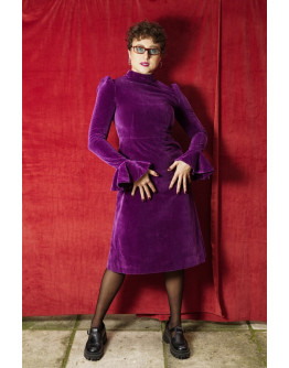 Vintage velvet dress M
