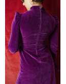 Vintage βελούδινο φόρεμα M