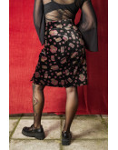 Vintage βελούδινη φούστα XL