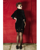 Vintage velvet dress M