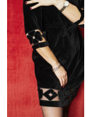 Vintage velvet dress M