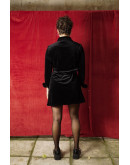 Vintage velvet dress M