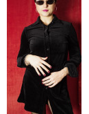 Vintage velvet dress M