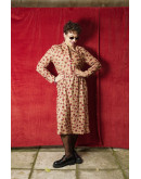 Vintage εμπριμέ φόρεμα M