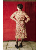 Vintage εμπριμέ φόρεμα M