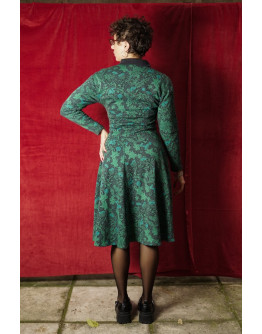 Vintage woolen dress M