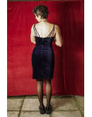 Vintage velvet dress S