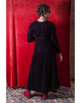 Vintage velvet dress S