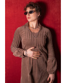 Vintage κοτλέ φόρεμα mini S